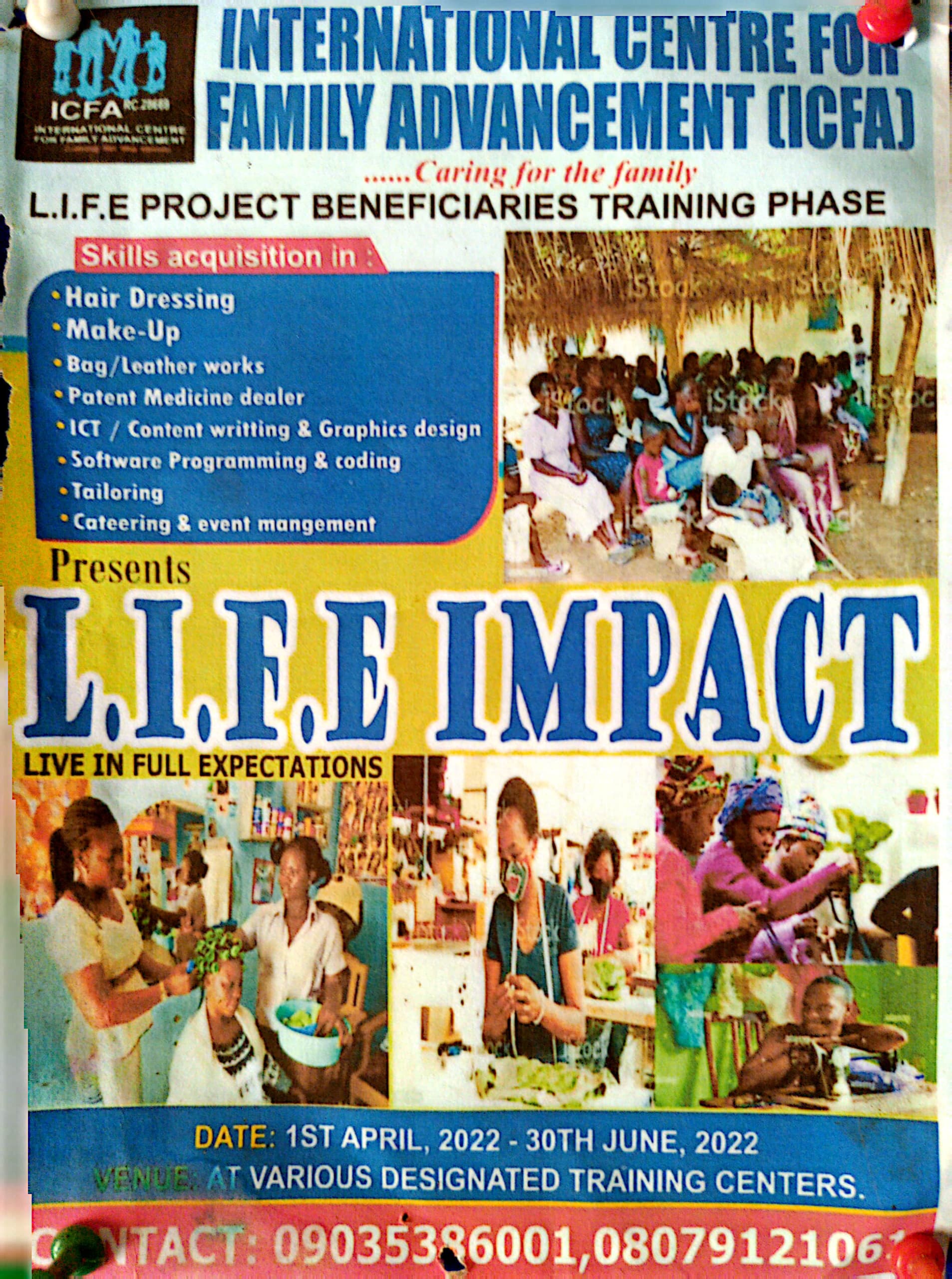 L.I.F.E. Project beneficiaries